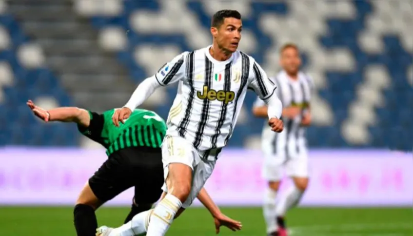 Cristiano Ronaldo, em atuação pela Juventus