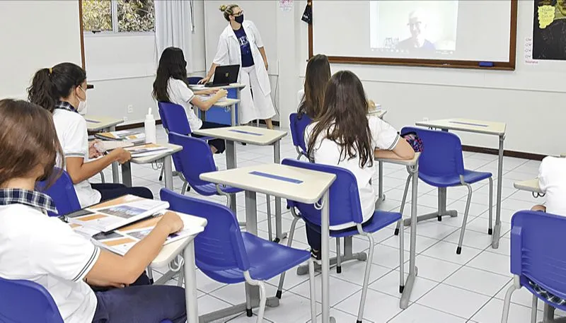 Imagem ilustrativa da imagem Mais de 50 mil voltam às aulas na rede particular