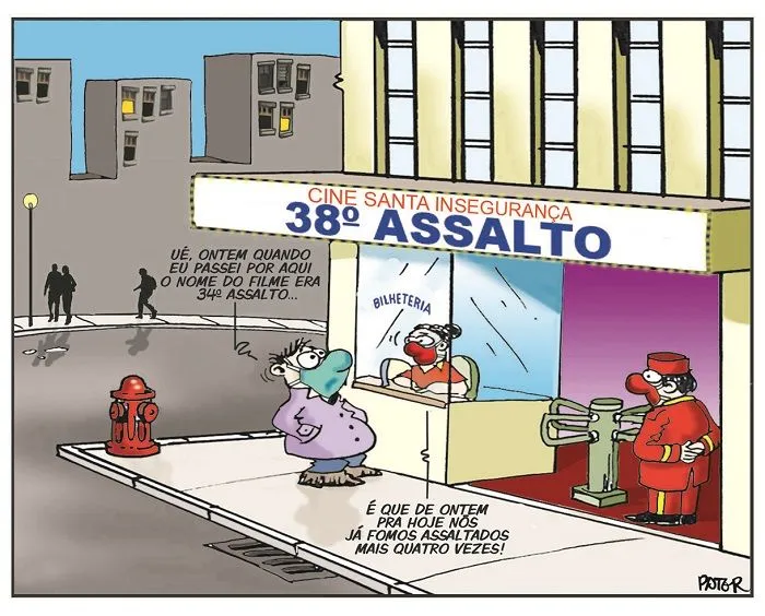 Imagem ilustrativa da imagem Confira a charge deste sábado