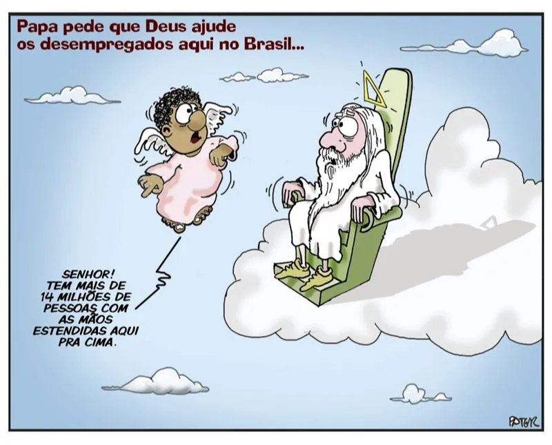 Imagem ilustrativa da imagem Pater, Deus e os pedidos de emprego