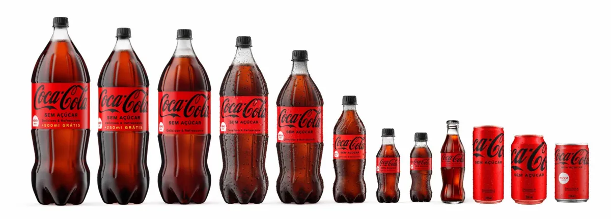Imagem ilustrativa da imagem Coca-Cola lança globalmente hoje nova Coca-Cola Sem Açúcar