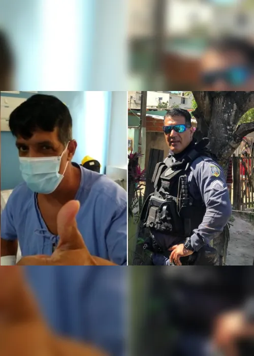 Imagem ilustrativa da imagem Policial grava vídeo para comemorar cura, mas morre por complicações da Covid
