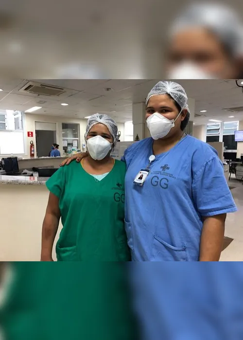 Imagem ilustrativa da imagem Mãe e filha atuam juntas na linha de frente contra a Covid em hospital da Serra