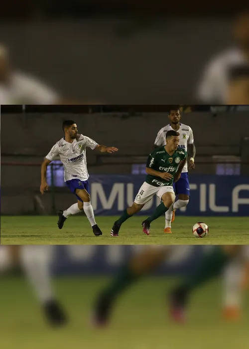 Imagem ilustrativa da imagem Palmeiras vence o Santo André e mantém chances de avançar no Paulista