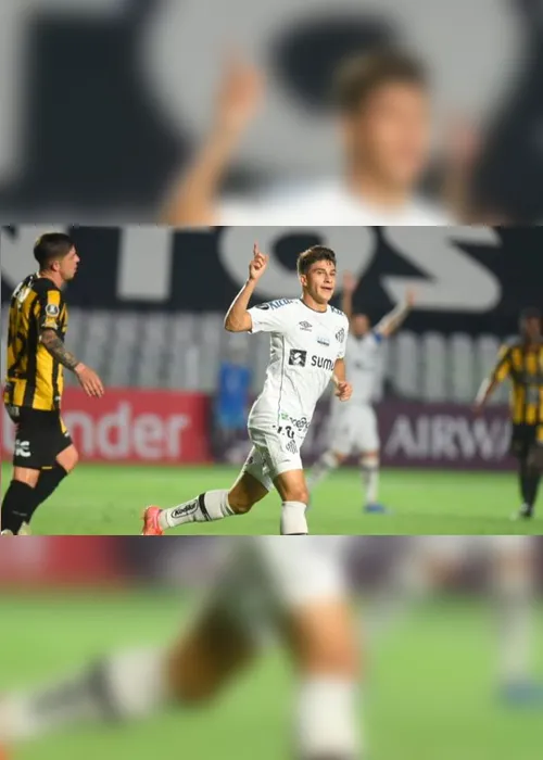 Imagem ilustrativa da imagem Santos goleia o The Strongest e se recupera na Copa Libertadores
