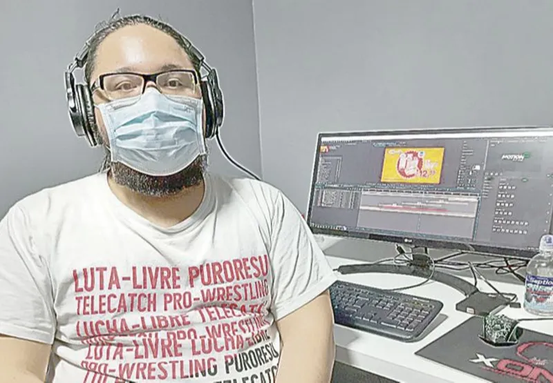 O produtor audiovisual João Passos 