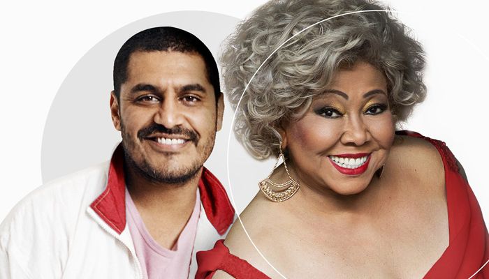 “Fui convidado pra realizar um sonho: cantar com a linda e amada Alcione”, diz Criolo (Foto: Divulgação)