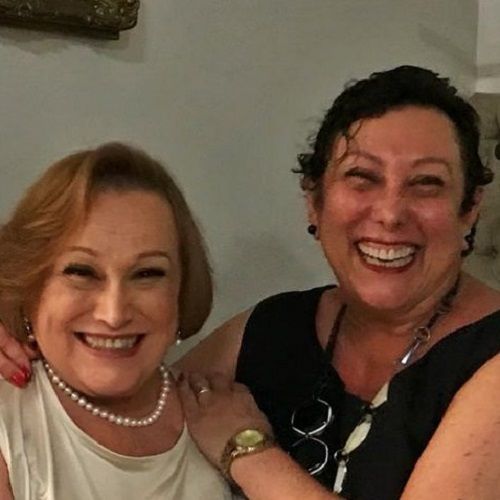 Bárbara Bruno e a mãe Nicette Bruno (Foto: Reprodução Instagram @Barbarabrunoatriz)