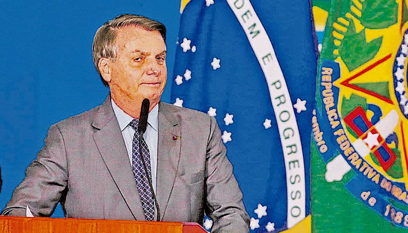Presidente Jair Bolsonaro (Foto: Wallace Martins / Agência Estado)