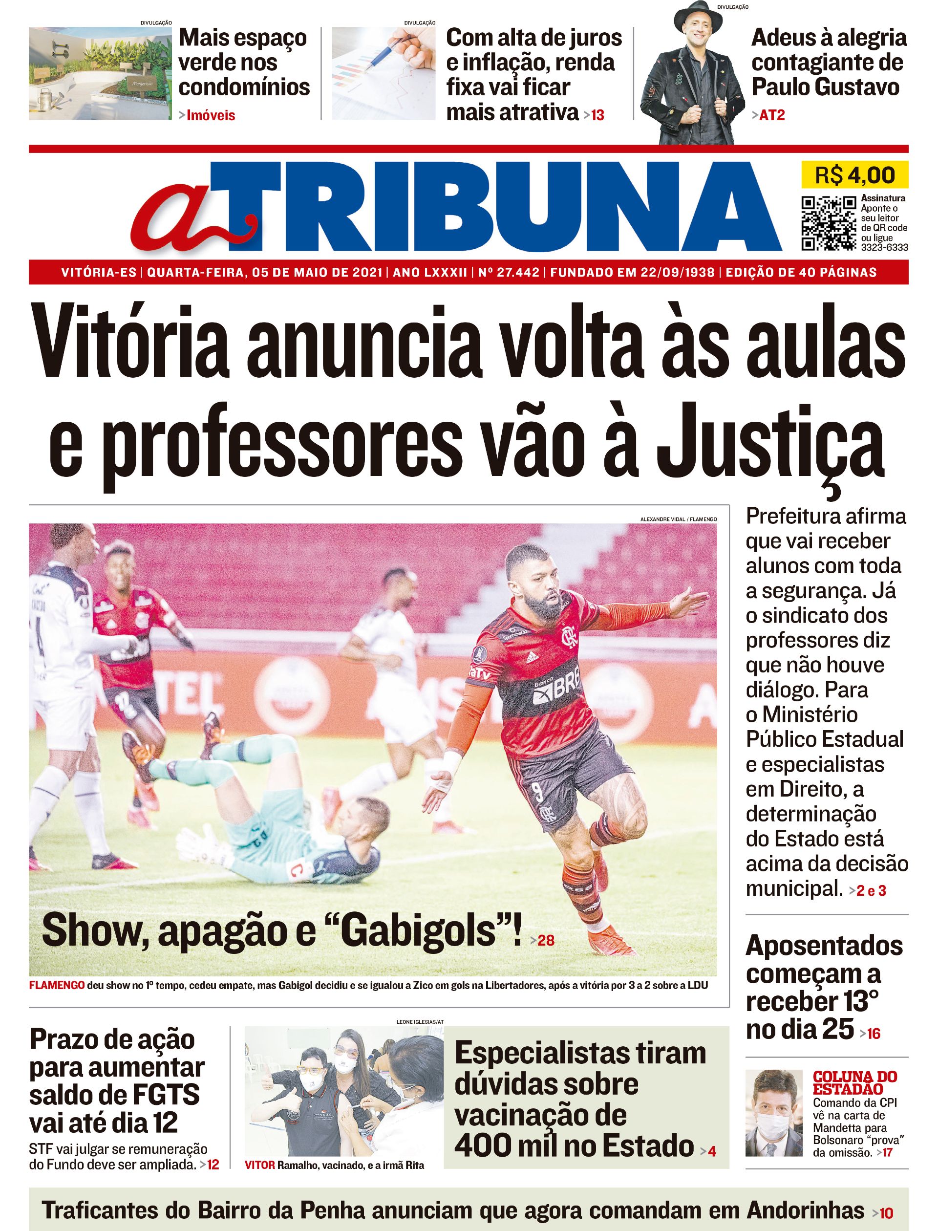 (Foto: Reprodução/ Jornal A Tribuna)