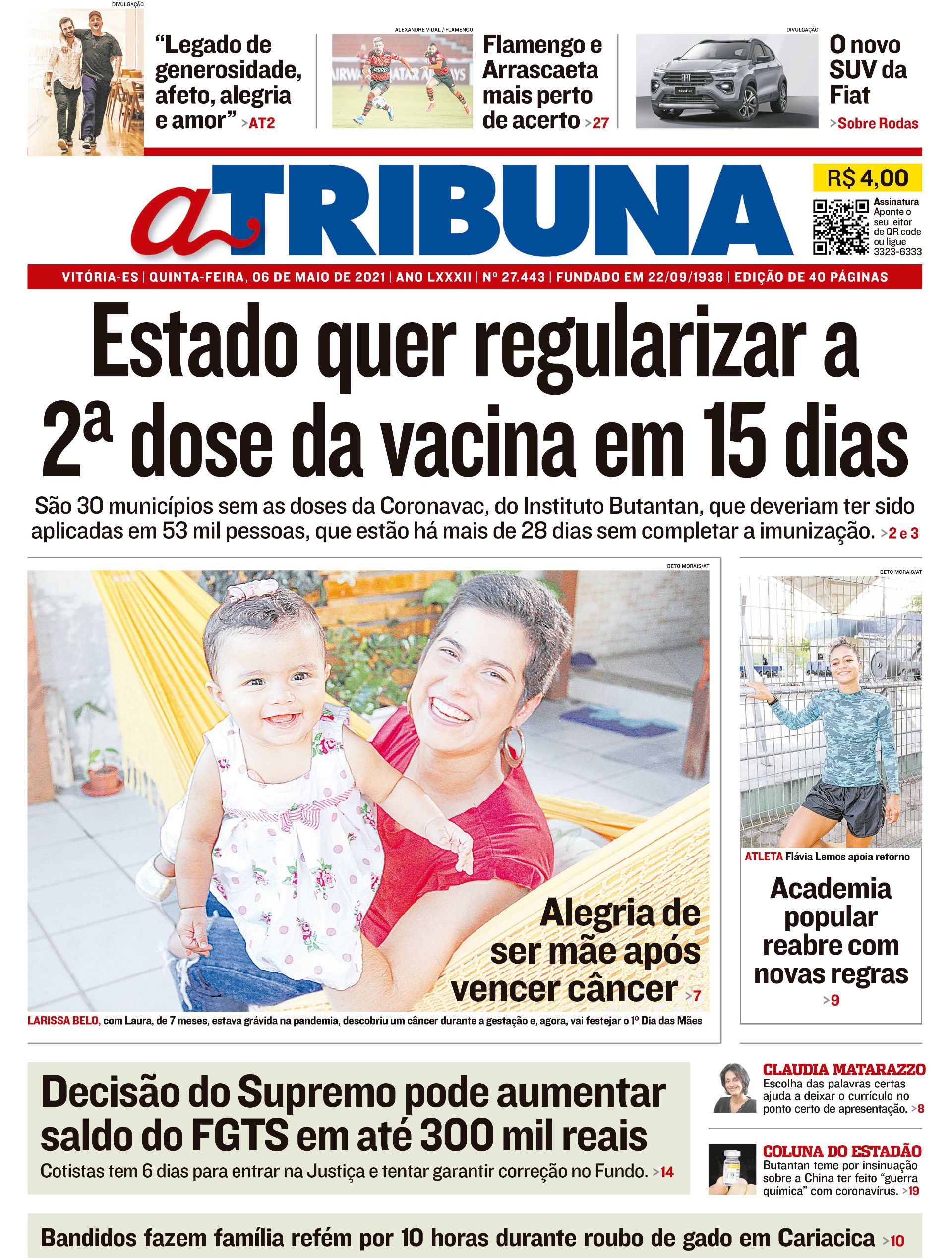(Foto: Reprodução/ Jornal A Tribuna)