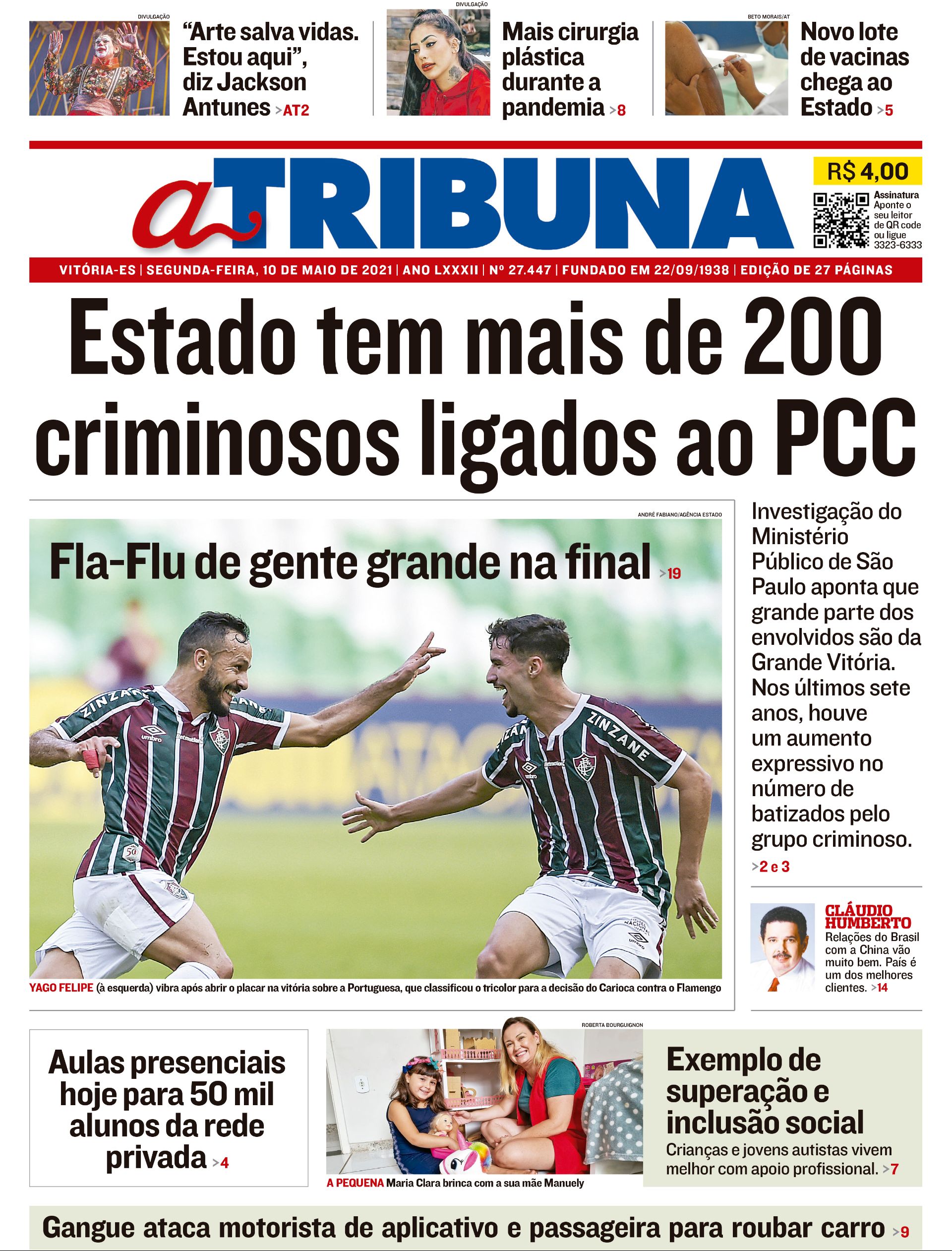 (Foto: Reprodução/ Jornal A Tribuna)