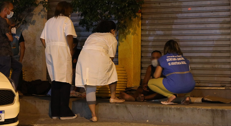 Cariacica começa a vacinar pessoas em situação de rua (Foto: Cláudio Postay)