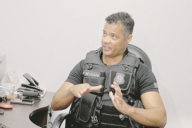 Delegado  Henrique da Rosa. (Foto: Antonio Moreira/AT)