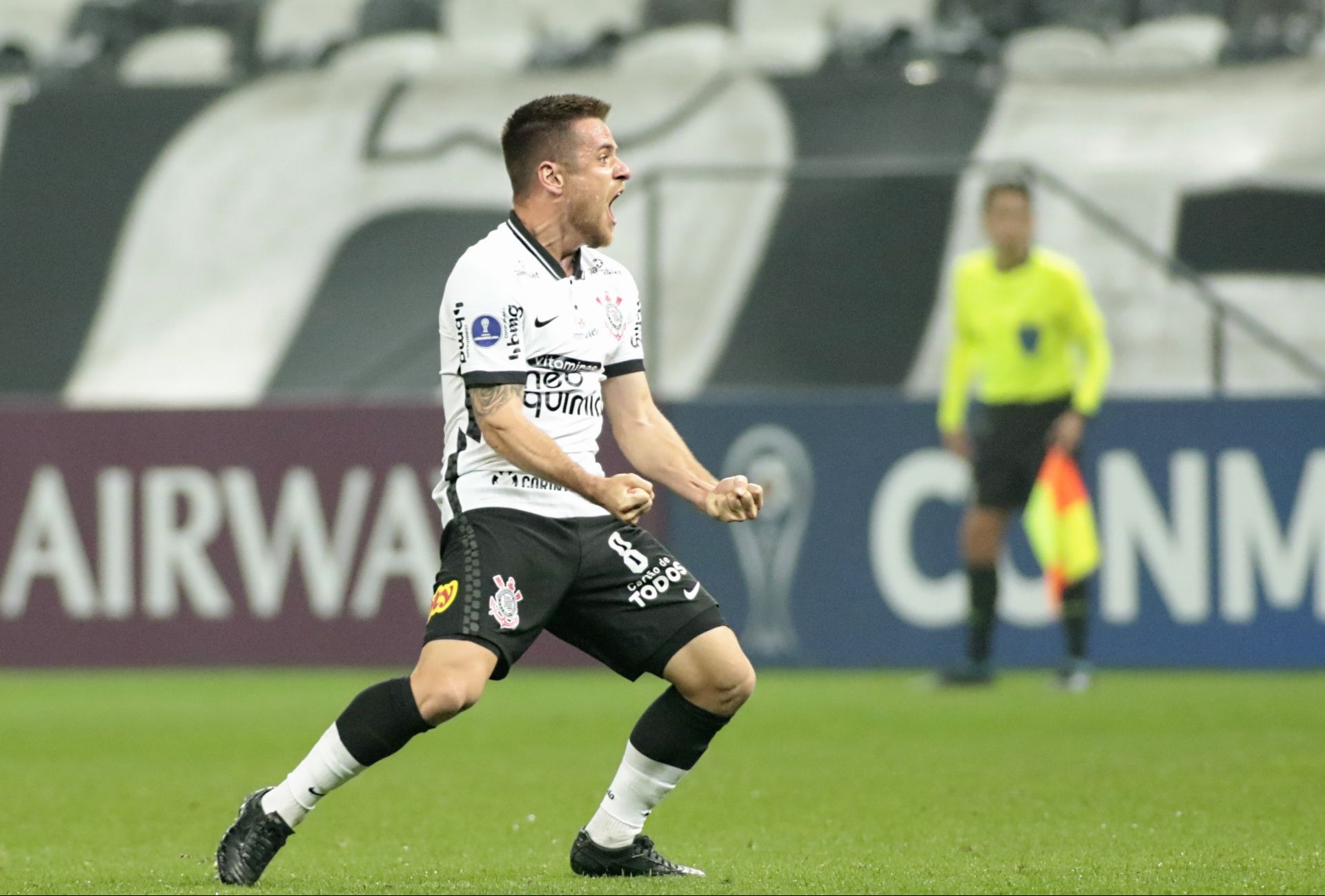 O Corinthians venceu o River Plate (Paraguai) (Foto: Rodrigo Coca/ Agência Corinthians/ Divulgação)