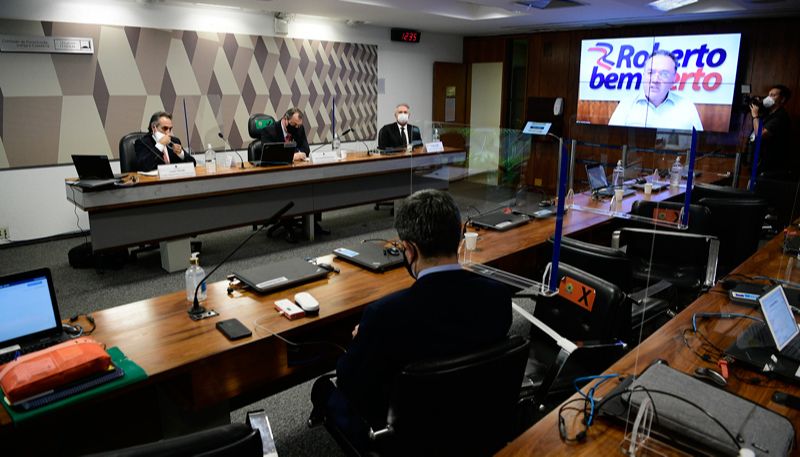 CPI da Pandemia no Senado Federal (Foto: Pedro França / Agência Senado)