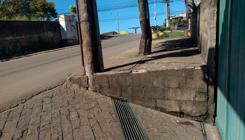 Caso aconteceu na região de Vila Prudêncio, em Cariacica (Foto: Fábio Nunes / AT)