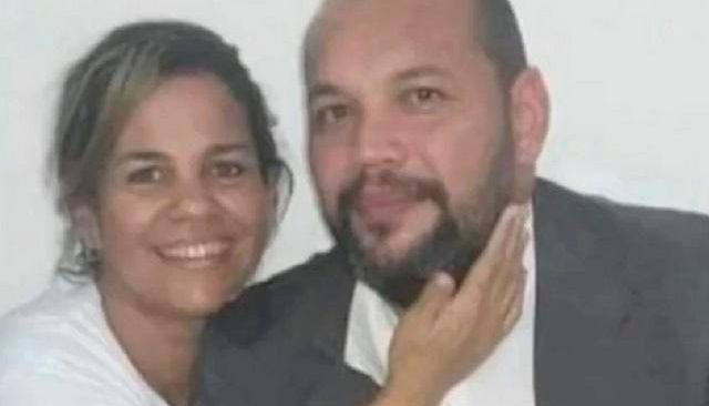 Nadja e Humberto: ele tinha histórico de violência contra a mulher (Foto: Reprodução / SBT)