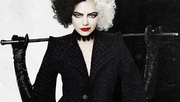 Cruella é protagonizada na nova versão cinematográfica pela atriz Emma Stone (Foto: Divulgação)