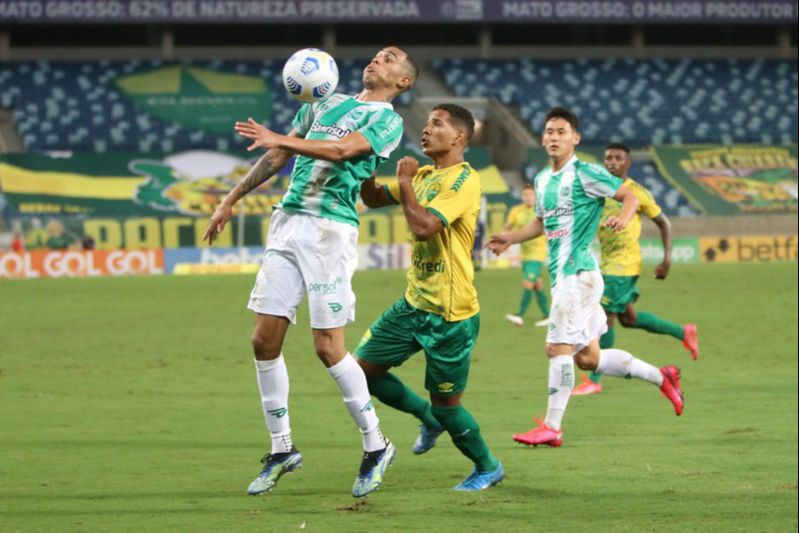 Cuiabá e Juventude empataram em 2 a 2 (Foto: Divulgação/ cuiabaesporteclube.com.br/)
