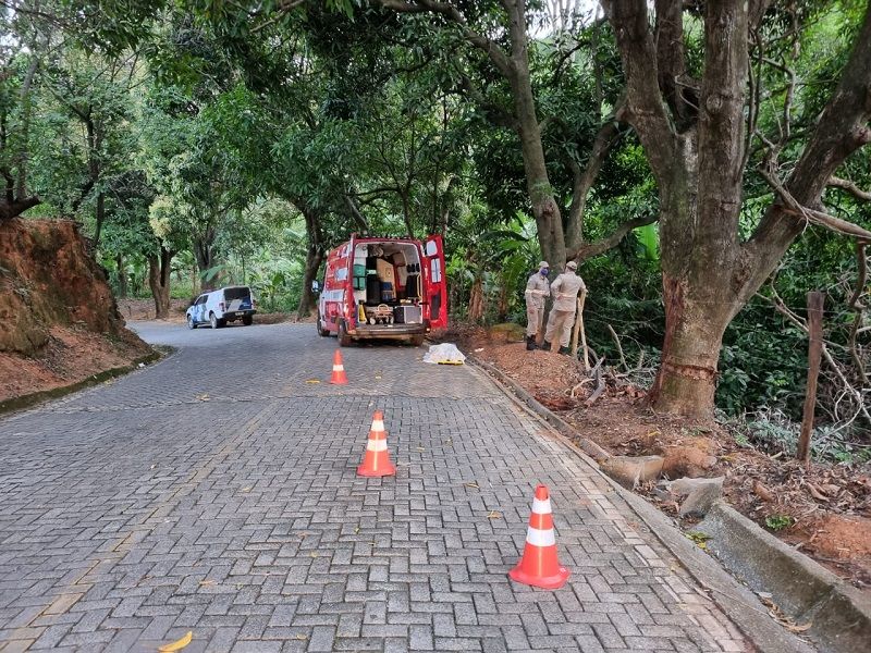 Escritor canadense de 56 anos morre após bater em árvore em Guarapari (Foto: Roberta Bourguignon)