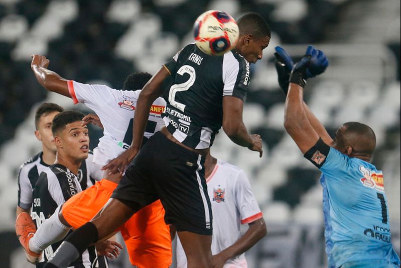O Botafogo venceu o Nova Iguaçu (Foto: Vitor Silva/ Botafogo/ Divulgação)