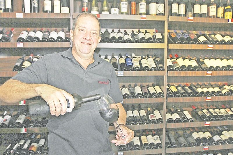 Estado tem 25 garrafas de vinho vendidas por minuto (Foto: Kadidja Fernandes/AT)