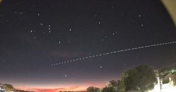 A peça foi vista passando pelo céu do Brasil antes de cair (Foto: Jocimar Justino)
