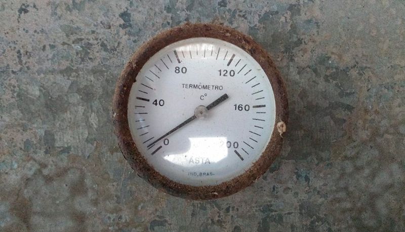 Termômetro marcou baixa temperatura nesta quarta (Foto: Divulgação / Egnaldo Andreattta)