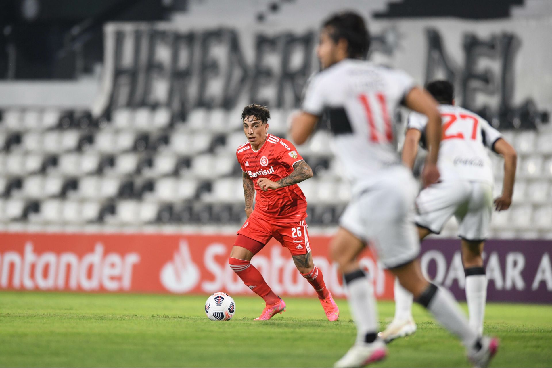 O Inter na Libertadores (Foto: Ricardo Duarte/ Internacional/ Divulgação)