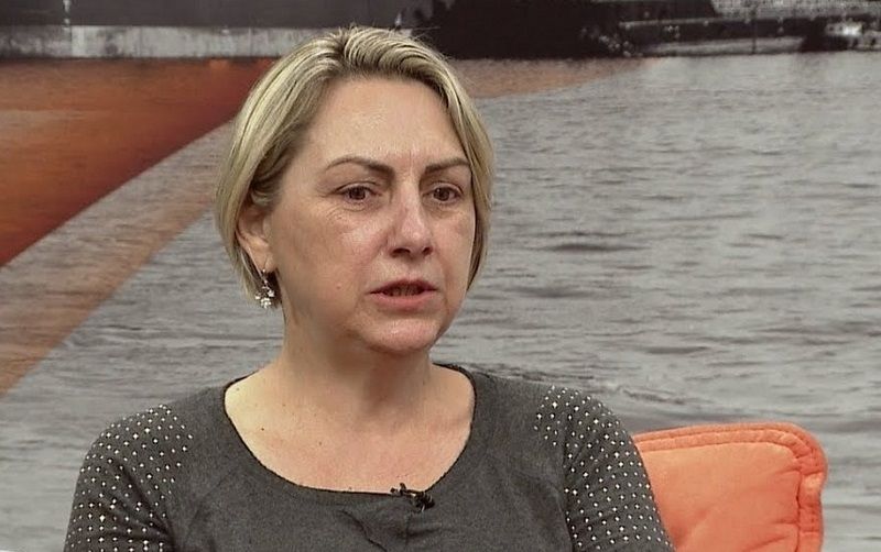 Vânia Bolsonaro está um leito na enfermaria da ala de tratamento contra o vírus de um hospital em São Paulo (Foto: Divulgação)