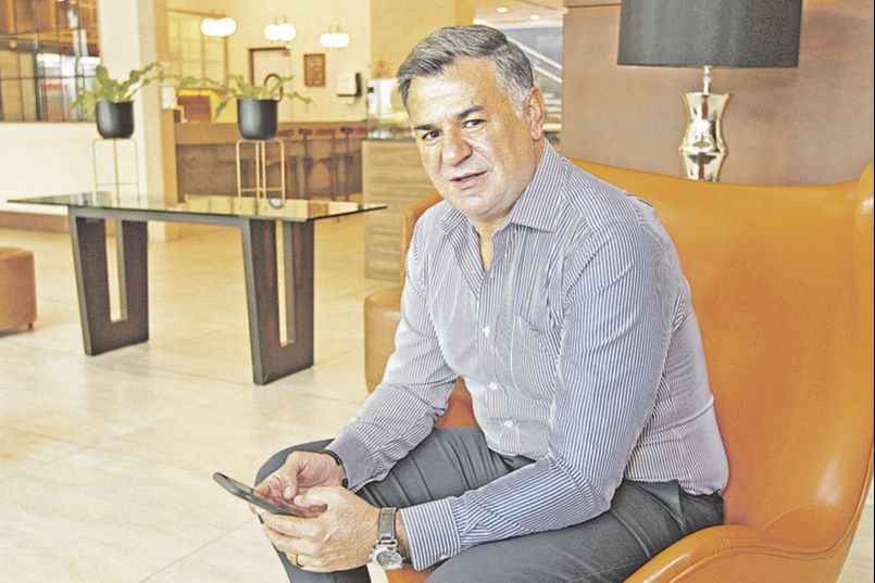 Jailson Ferreira, CEO da empresa Chofer, que está chegando ao Estado, disse que serão 500 oportunidades (Foto: Kadidja Fernandes / AT)