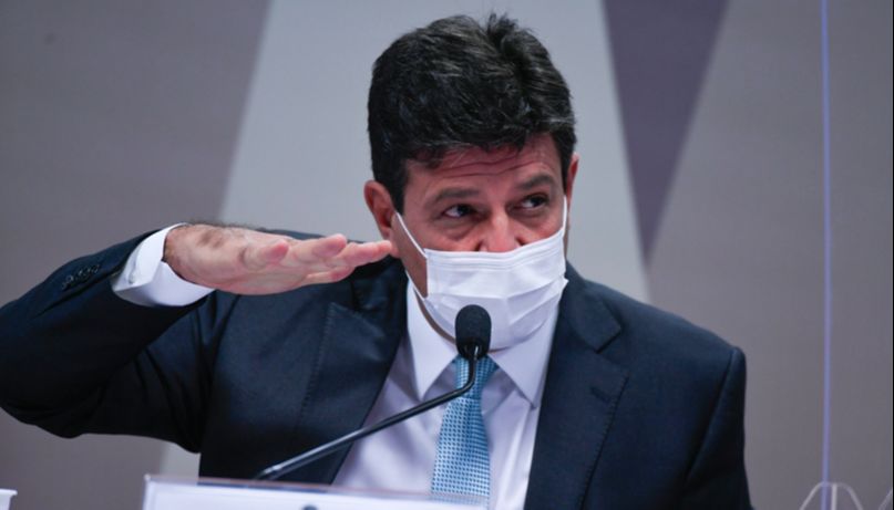 Ex-ministro de Estado da Saúde, Luiz Henrique Mandetta (Foto: Edilson Rodrigues/Agência Senado)