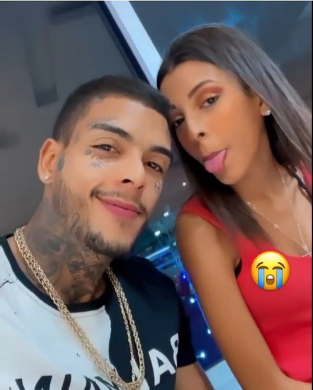 MC Kevin com a irmã Ellen (Foto: Reprodução/Redes sociais)