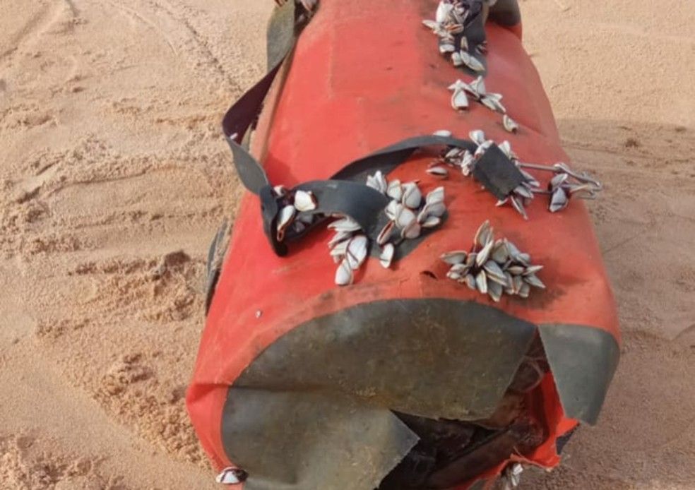 Mochila com pasta base de cocaína na Bahia (Foto: Divulgação/ SSP-BA)