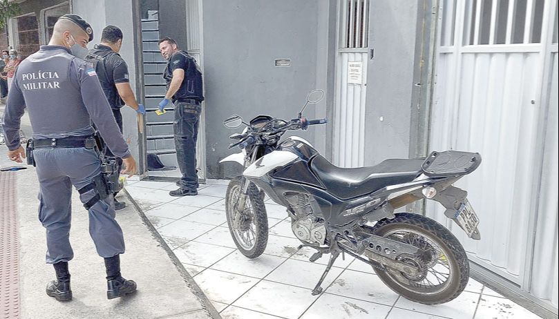 Moto era conduzida por Gabriel da Silva Rodrigues, que morreu ao ser atingido por um veículo, no domingo, em Ulisses Guimarães, Vila Velha (Foto: Acervo Familiar)
