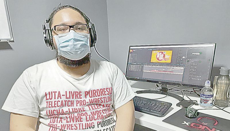 O produtor audiovisual João Passos (Foto: Acervo Pessoal)