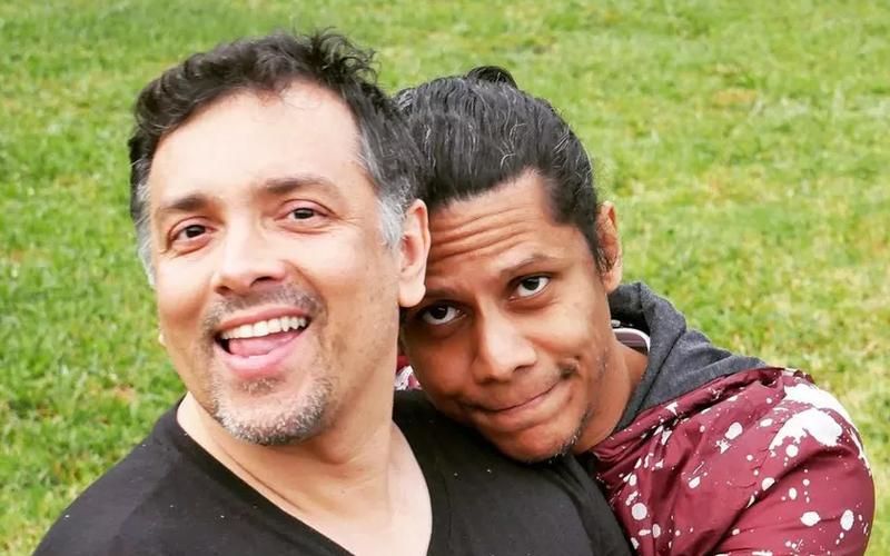 Os atores Rodrigo Fagundes e Wendell Bendelack (Foto: Reprodução/ Instagram)