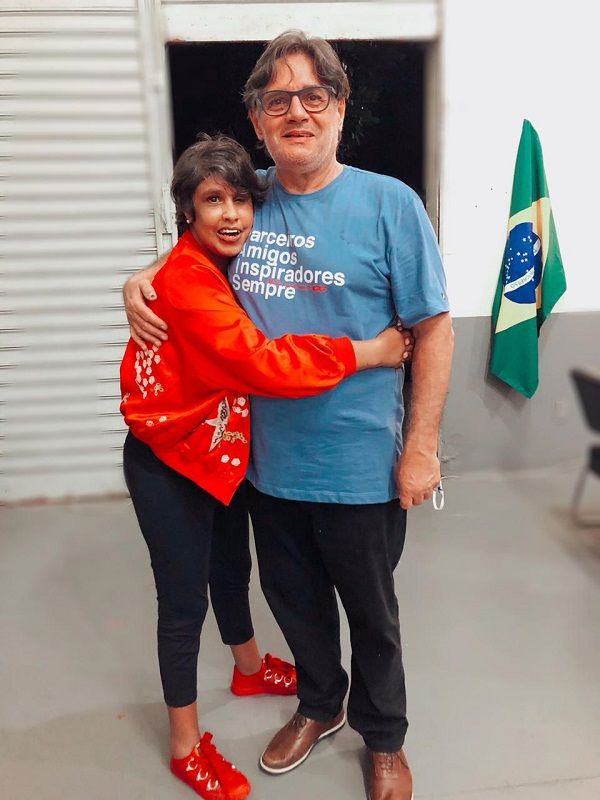 Pastor e filha internados com Covid estão intubados em hospital na Serra (Foto: Acervo pessoal)