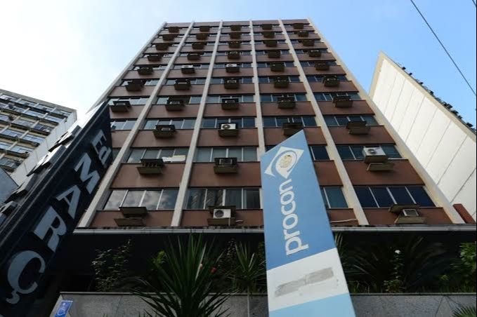Sede do Procon estadual, no centro de Vitória, onde podem ser registradas as reclamações de forma presencial (Foto: Divulgação)