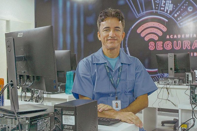 Sandro Silva disse que o curso é uma grande oportunidade para quem quer entrar no mercado de trabalho (Foto: Beto Morais/AT)