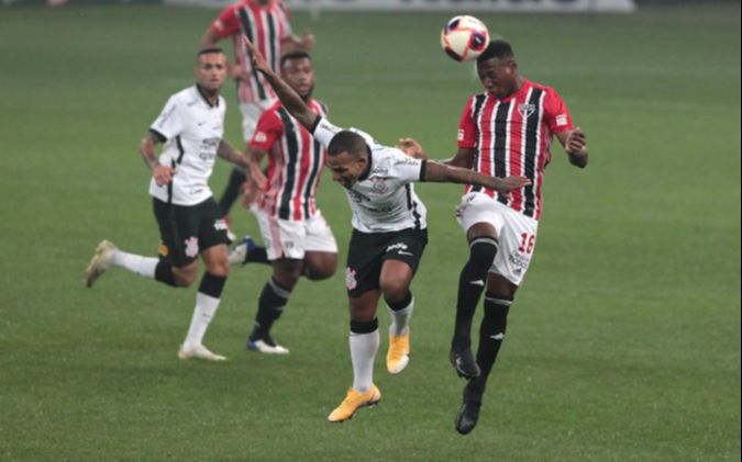 São Paulo arranca empate com Corinthians (Foto: Rubens Chiri/ saopaulofc.net/ Divulgação)