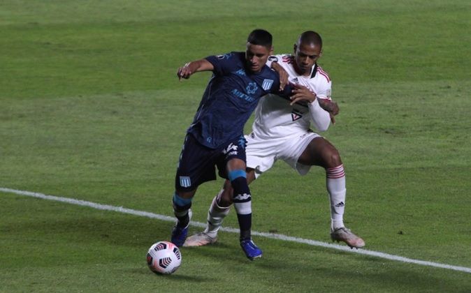 Com reservas, São Paulo cai diante do Racing (Foto: Rubens Chiri/ saopaulofc.net/ Divulgação)