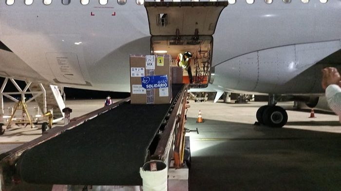 Novo lote de vacinas da Pfizer chegou ao Estado nesta segunda (Foto: Divulgação Sesa)