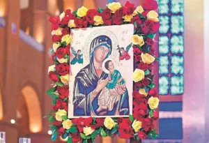 Imagem ilustrativa da imagem Missas para celebrar Nossa Senhora do Perpétuo Socorro