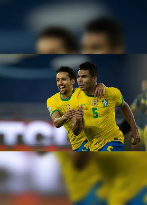 Imagem ilustrativa da imagem Com gol aos 55, Brasil bate Colômbia e dá a Tite maior sequência de vitórias