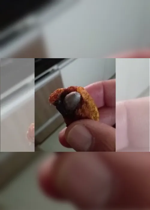 Imagem ilustrativa da imagem Homem encontra bala de arma de fogo em torresmo