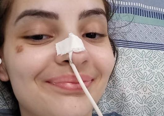 A atriz Mabel Calzolari (Foto: Reprodução/ Instagram @joaofernandesreal)