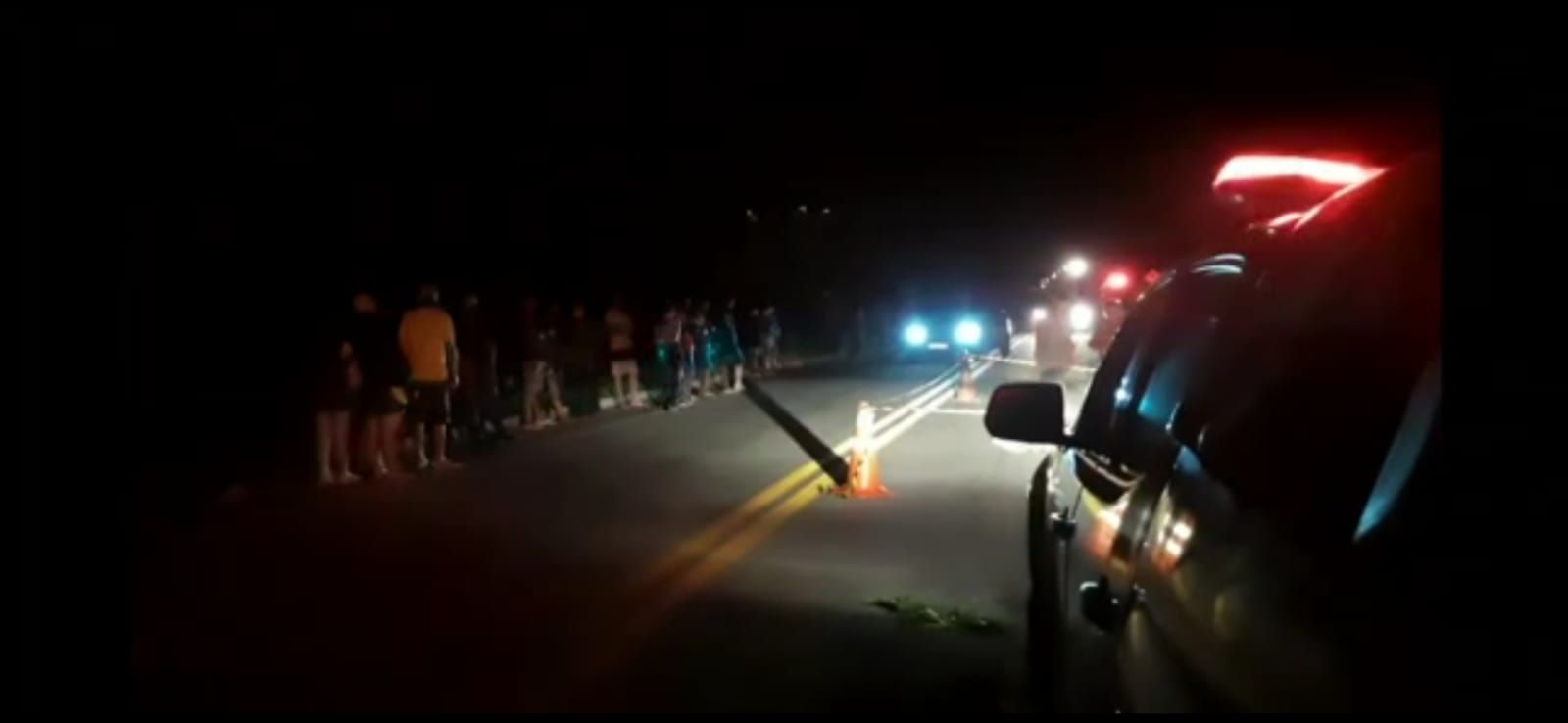 Acidente aconteceu na rodovia que liga a sede de Presidente Kennedy à Praia de Marobá. (Foto: Diulgação)