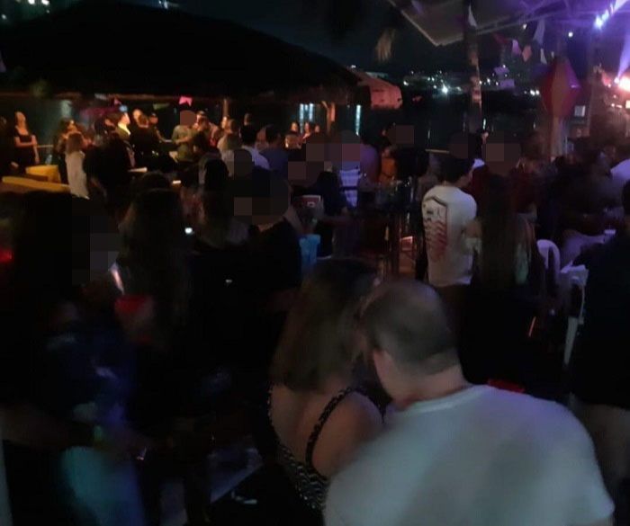 Festa em marina em Vitória (Foto: Divulgação / PMV)